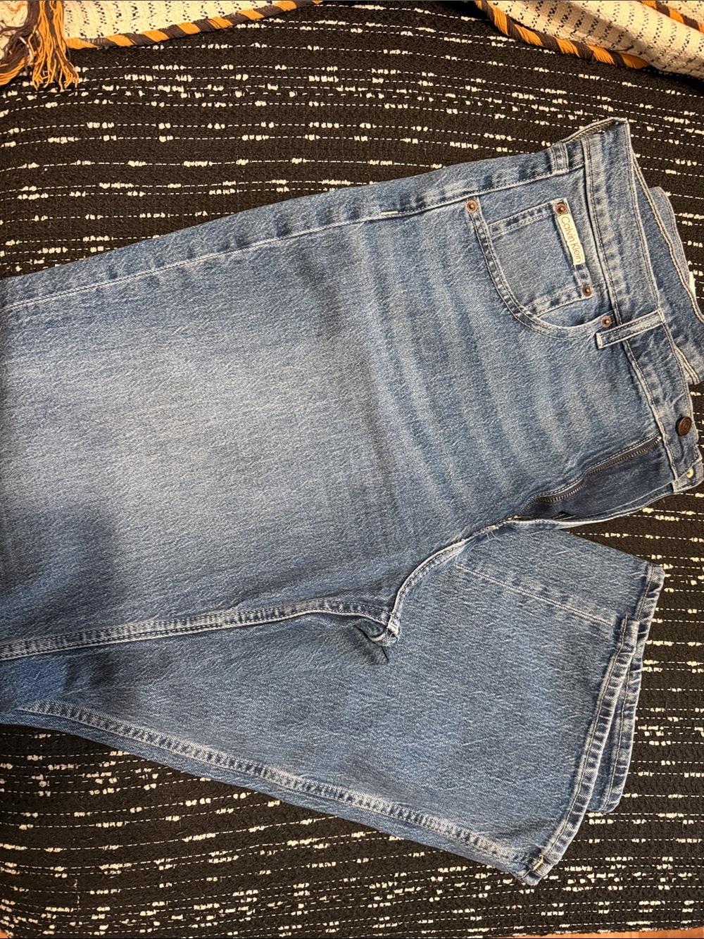 Calvin Klein Relaxed Light Blue Denim Jeans